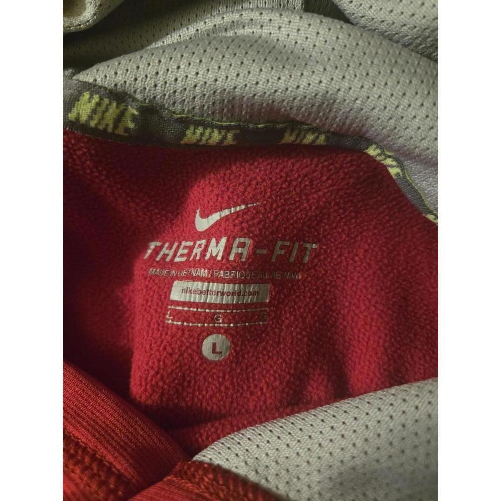 Nike Therma-Fit Red Hoodie Sweatshirt youth Large - Picture 2 of 3